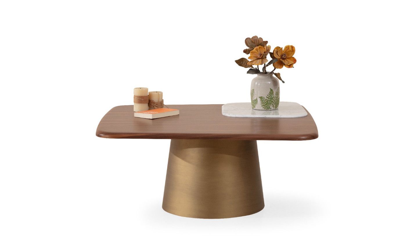 Bueno Brass Orta Sehpa - Resim 2