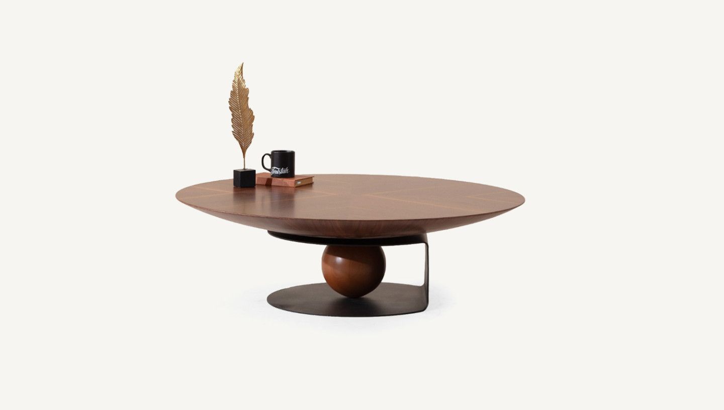 Dunch Black Orta Sehpa - Resim 1