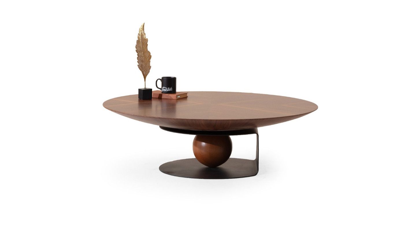 Dunch Black Orta Sehpa - Resim 2