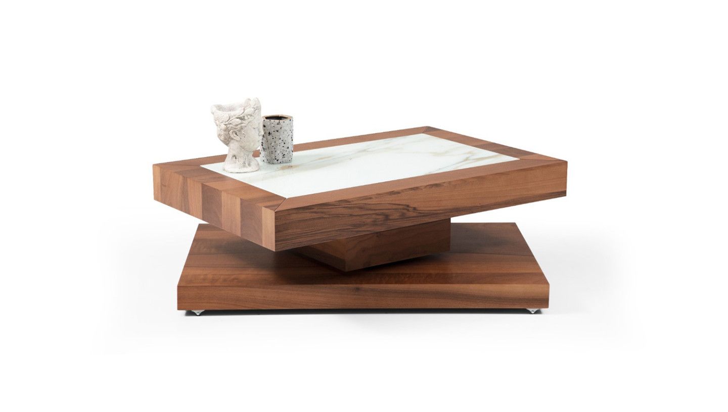 Milano White Orta Sehpa - Resim 3