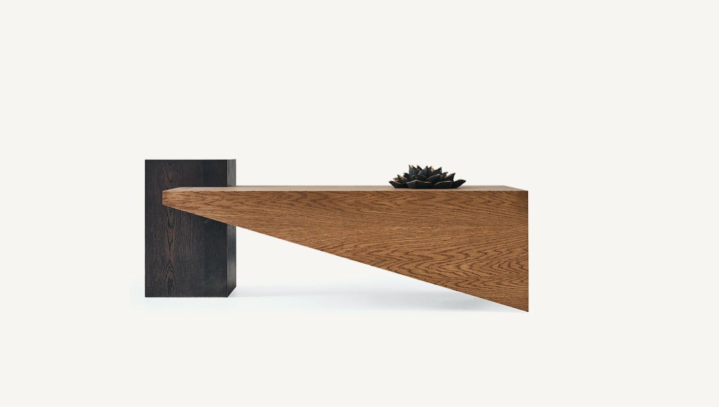 Pablo Walnut Orta Sehpa - Resim 1