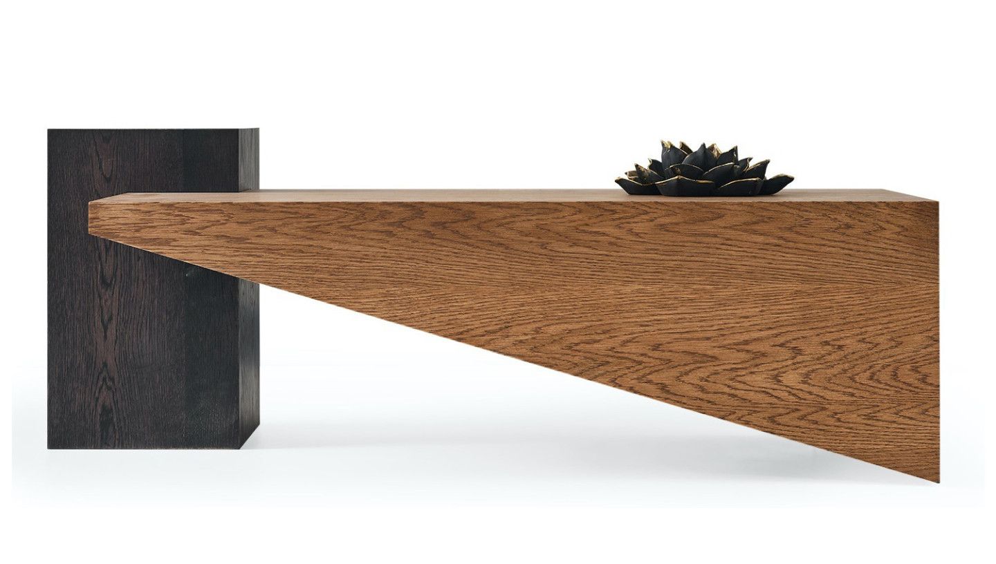 Pablo Walnut Orta Sehpa - Resim 2