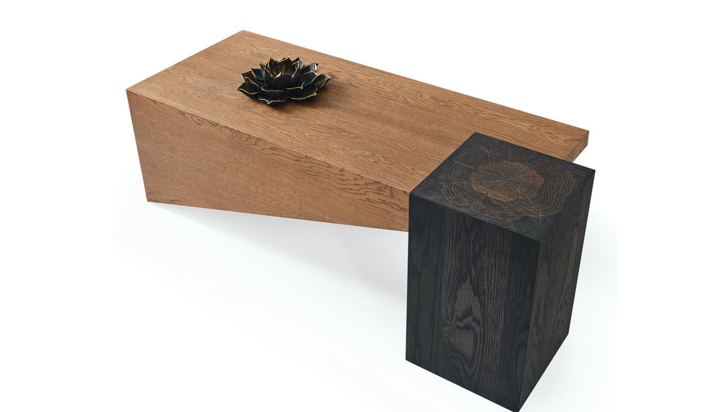 Pablo Walnut Orta Sehpa - Resim 4