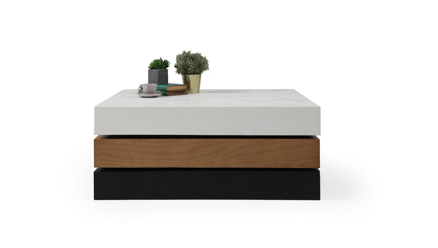 Triple Square Orta Sehpa - Resim 2