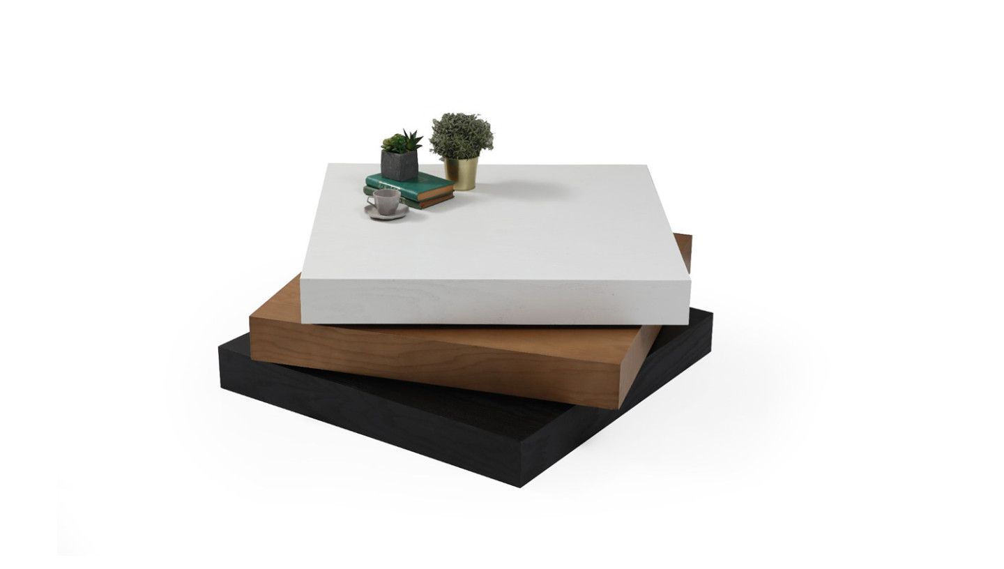 Triple Square Orta Sehpa - Resim 3