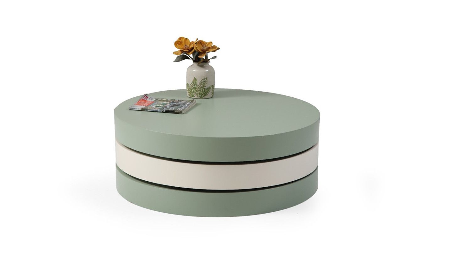 Triple Round Orta Sehpa - Resim 4