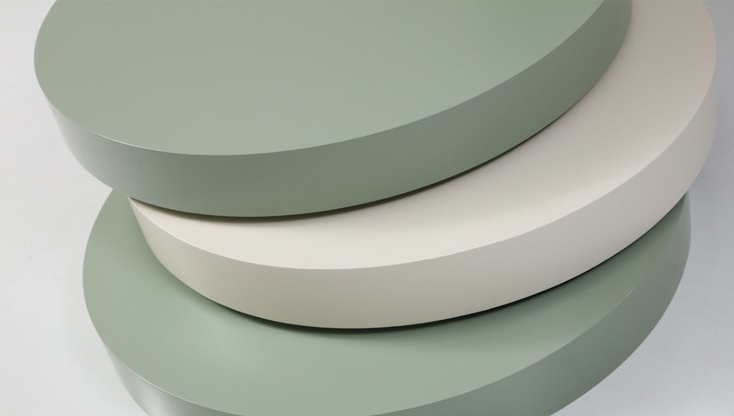 Triple Round Orta Sehpa - Resim 5