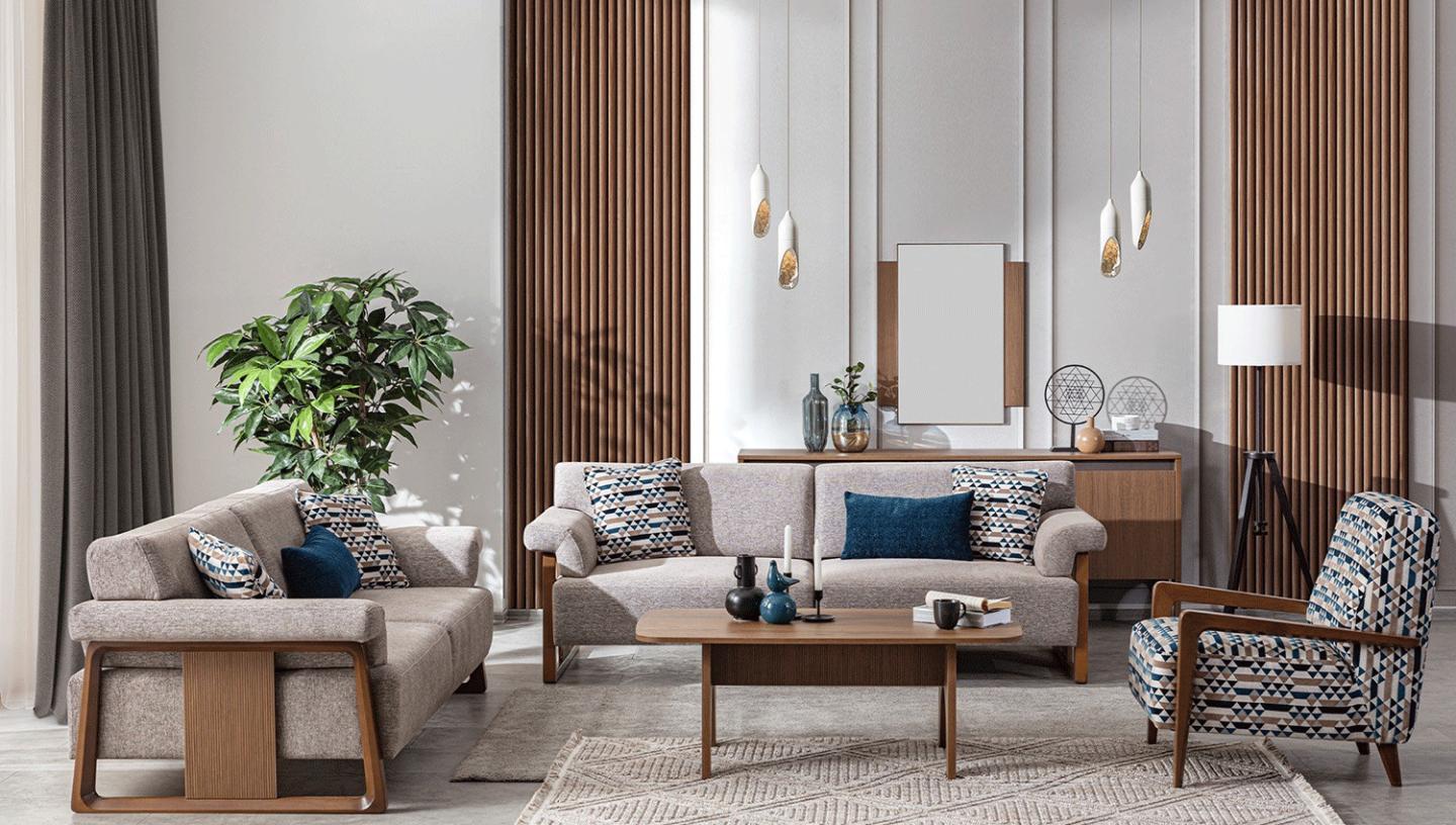 Wood Koltuk Takımı - Resim 1