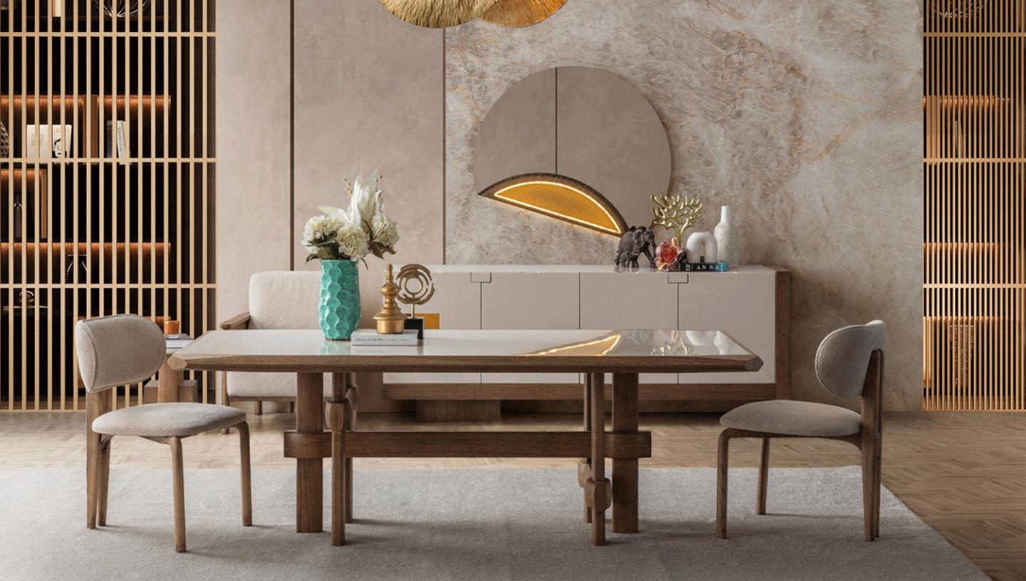 Aura Yemek Odası Takımı - Resim 1