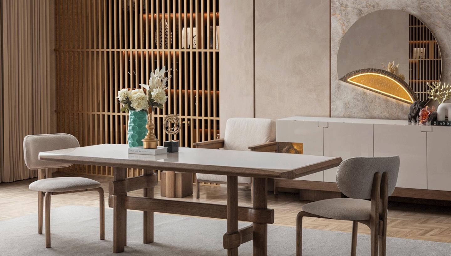 Aura Yemek Odası Takımı - Resim 2