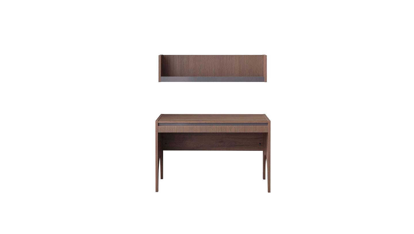 Wood Çalışma Masası Üst Raf - Resim 1