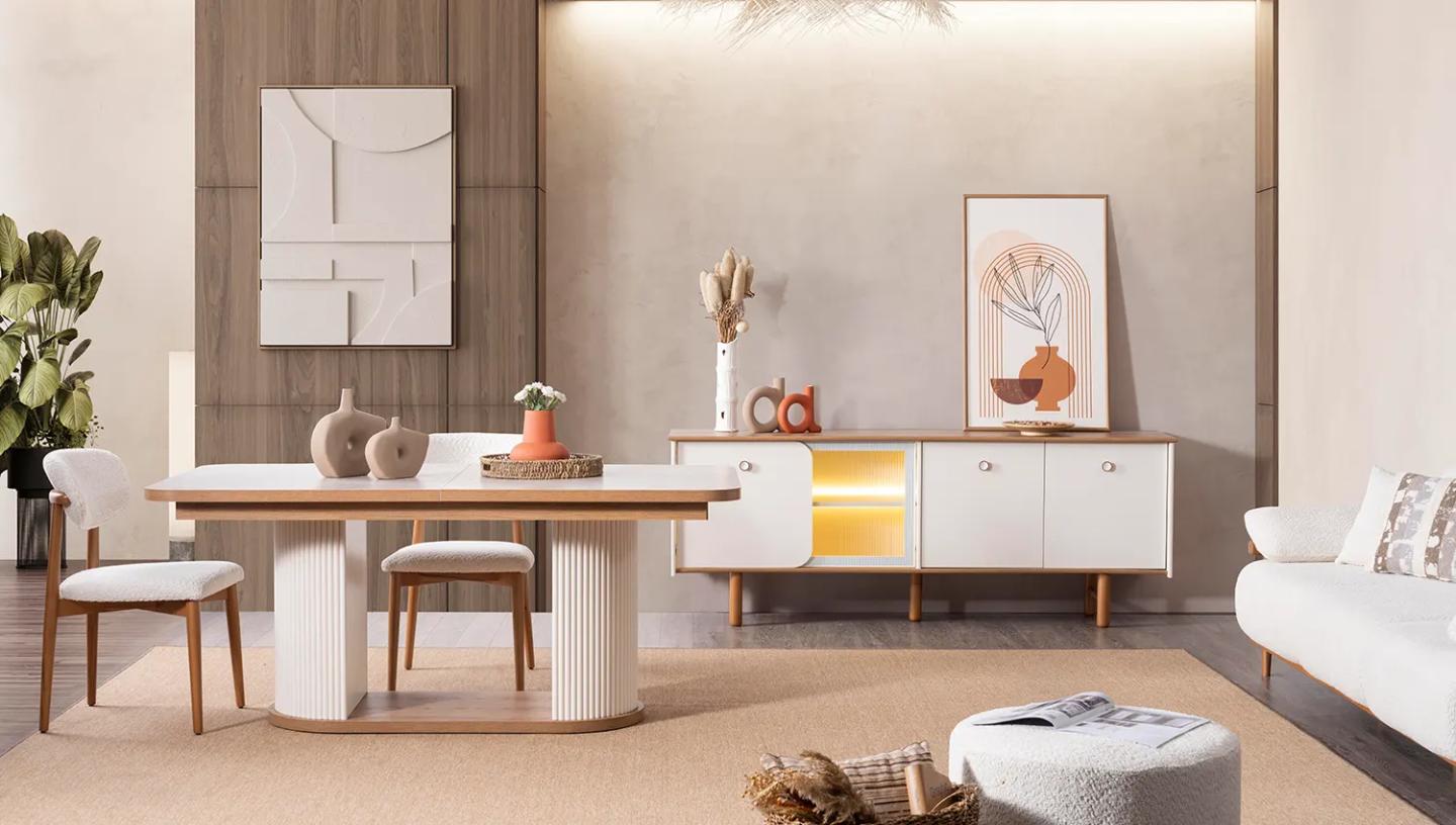 Virjin Yemek Odası Takımı - Resim 1