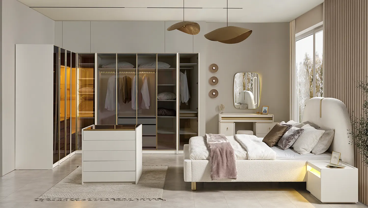 Rio 2 Kapılı Reflekte Dolap