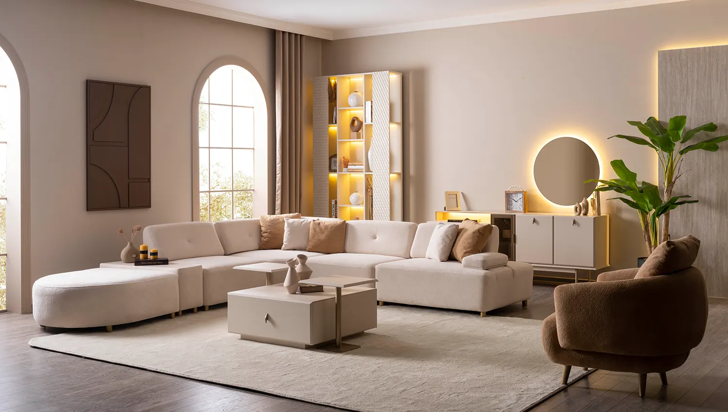 Viral Köşe 355x100cm