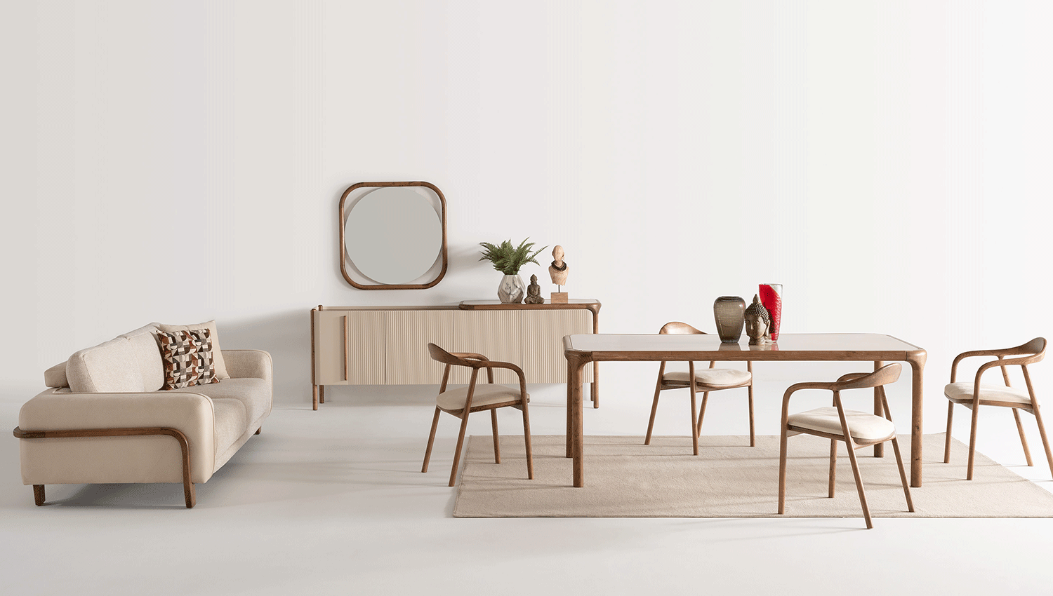 Woody Yemek Odası Takımı