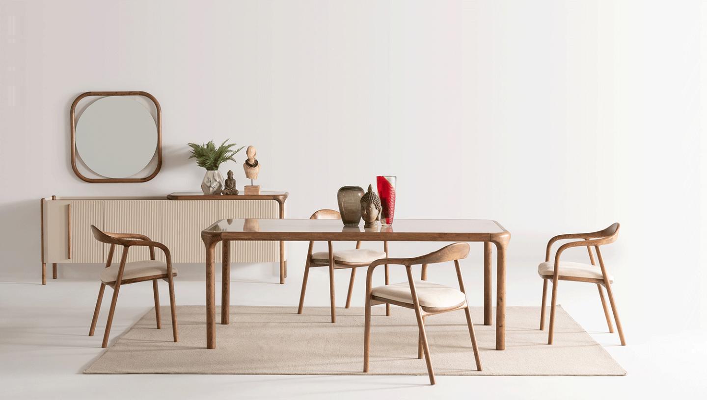 Woody Yemek Odası Takımı - Resim 2