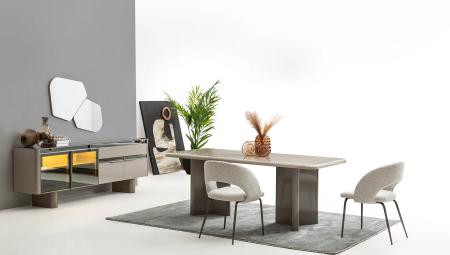 İnox Yemek Odası Takımı