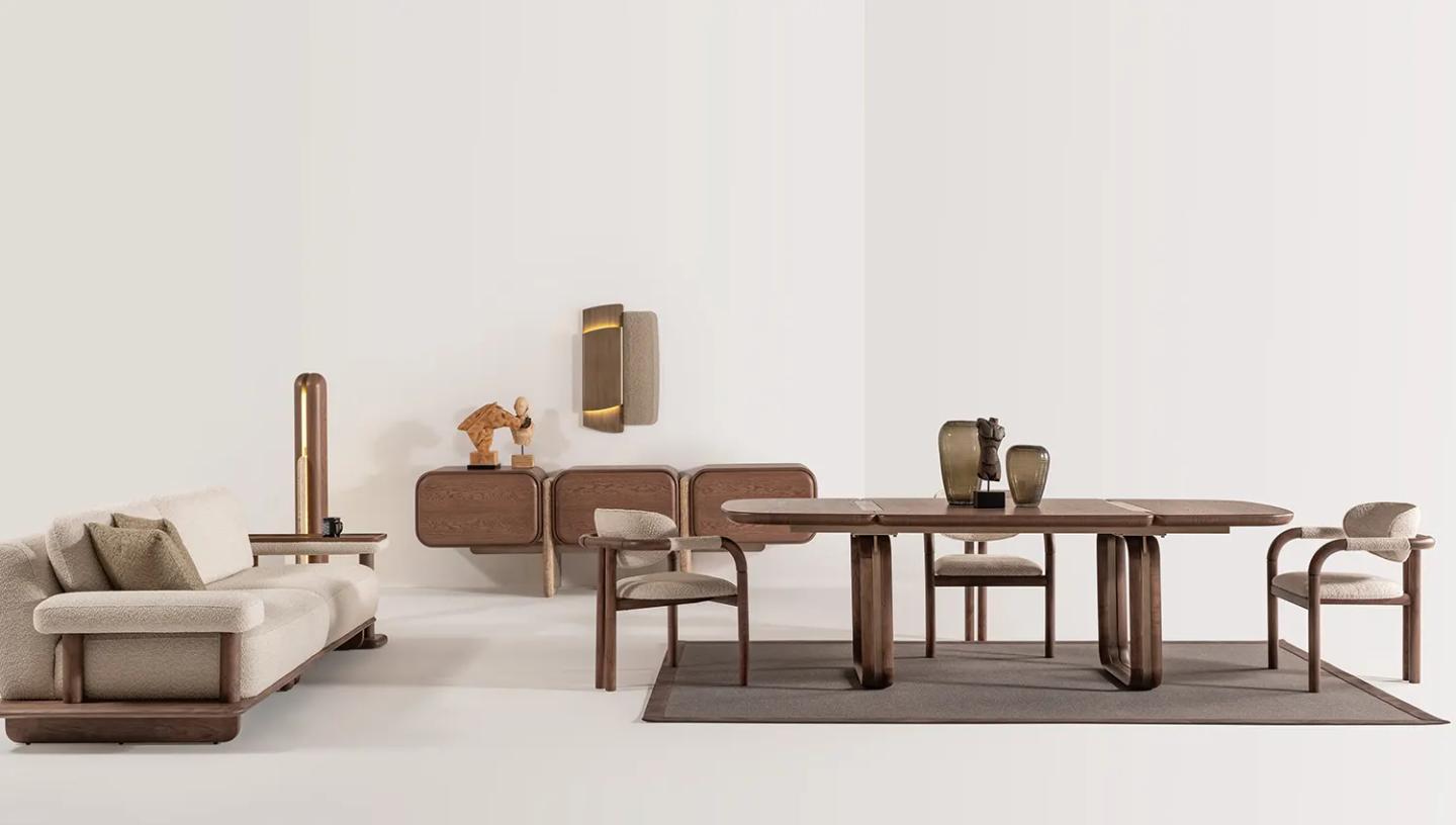 Mocha Yemek Odası Takımı - Resim 1