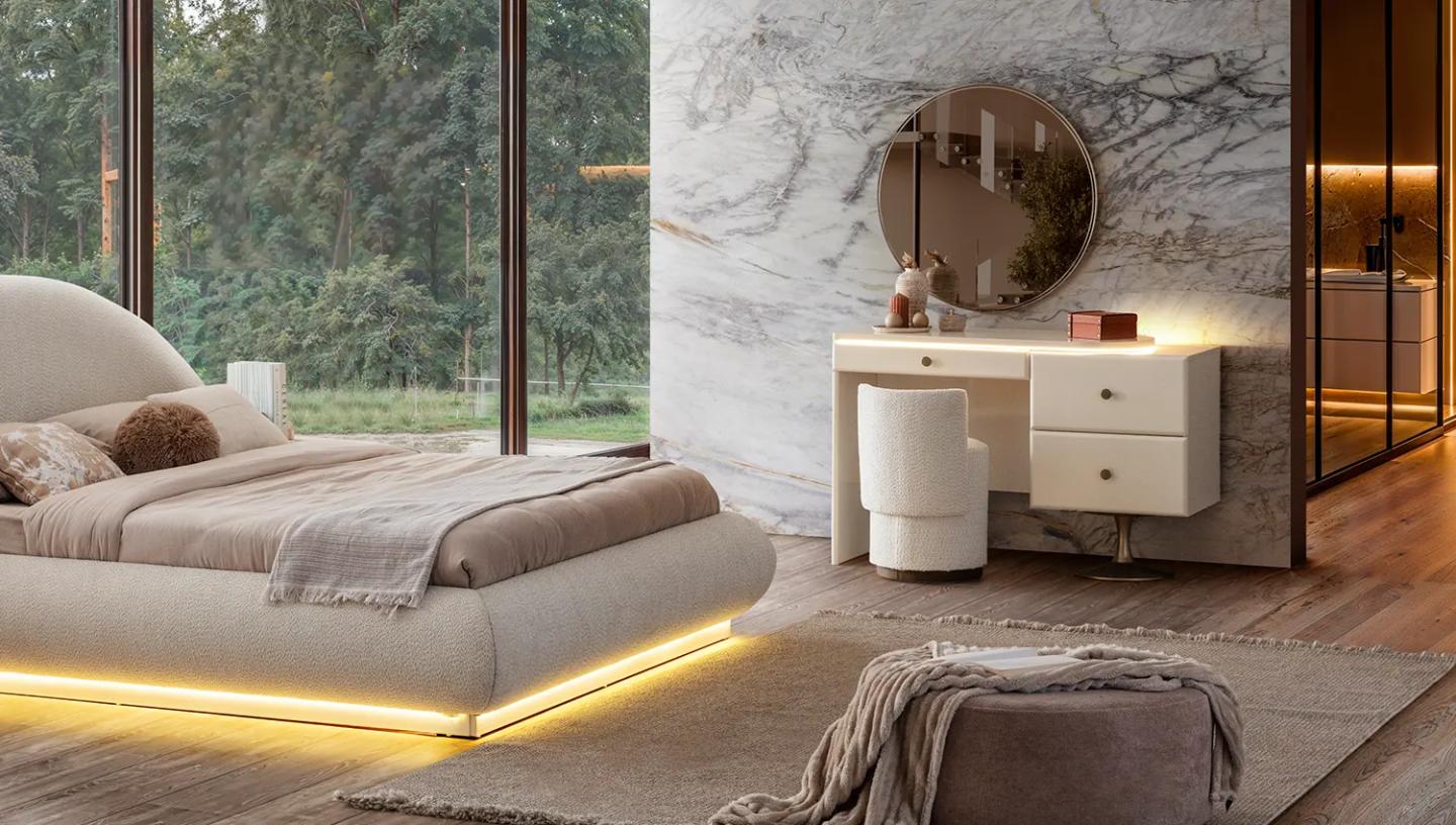 Marsel Yatak Odası Takımı - Resim 4