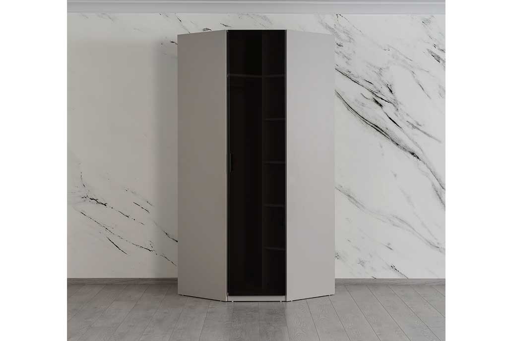 Mona Köşe Camlı Dolap