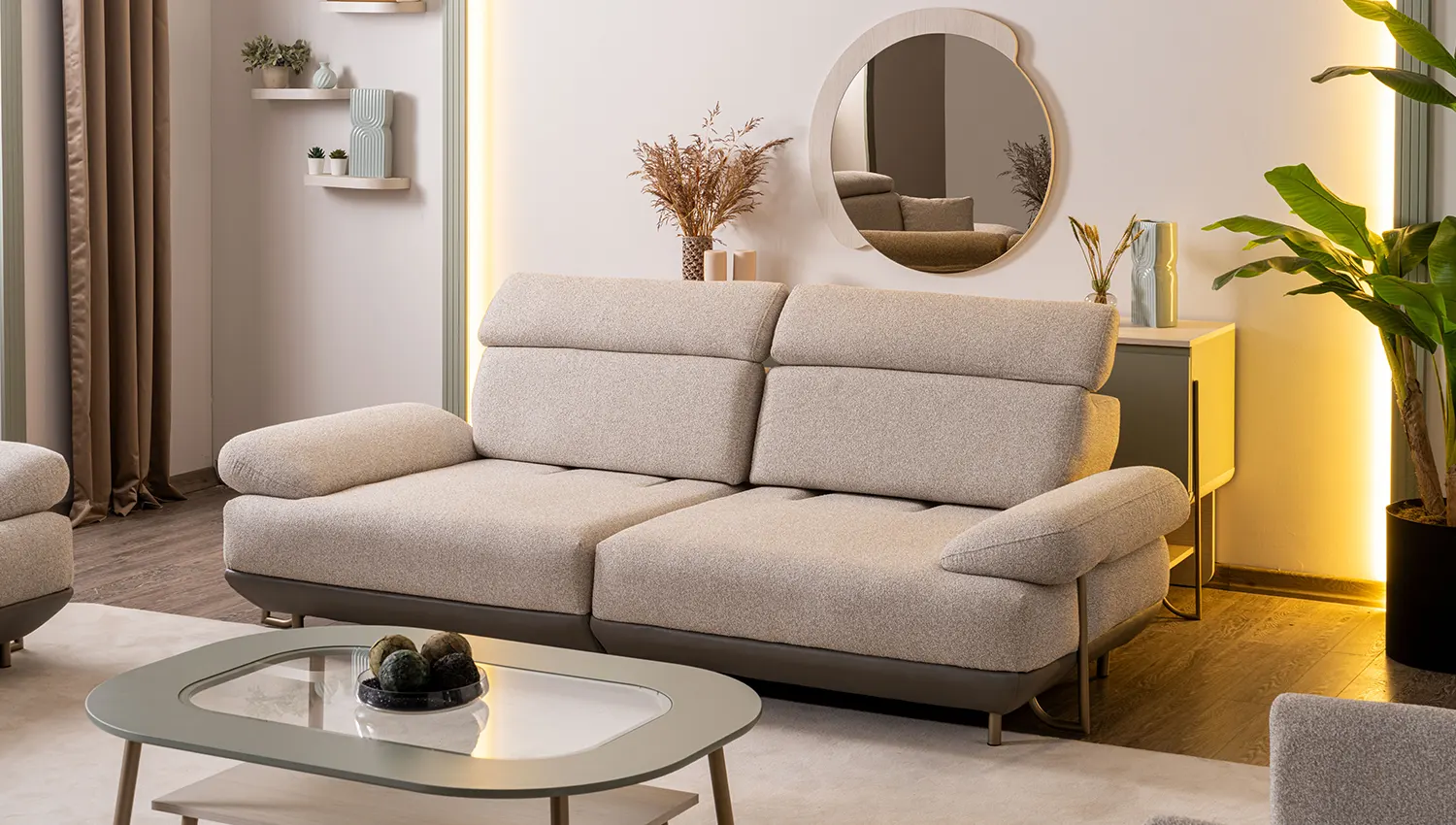 Charisma 3'lü Koltuk