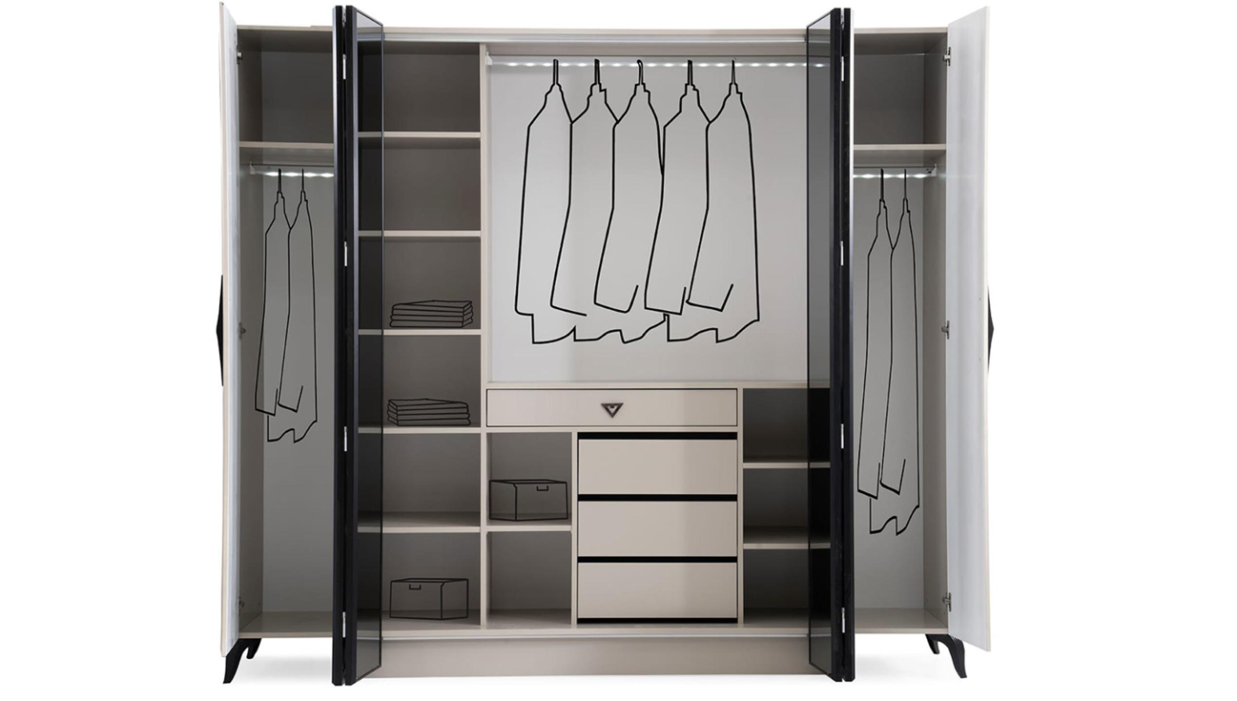 Akordiyon Yatak Odası Takımı - Resim 12