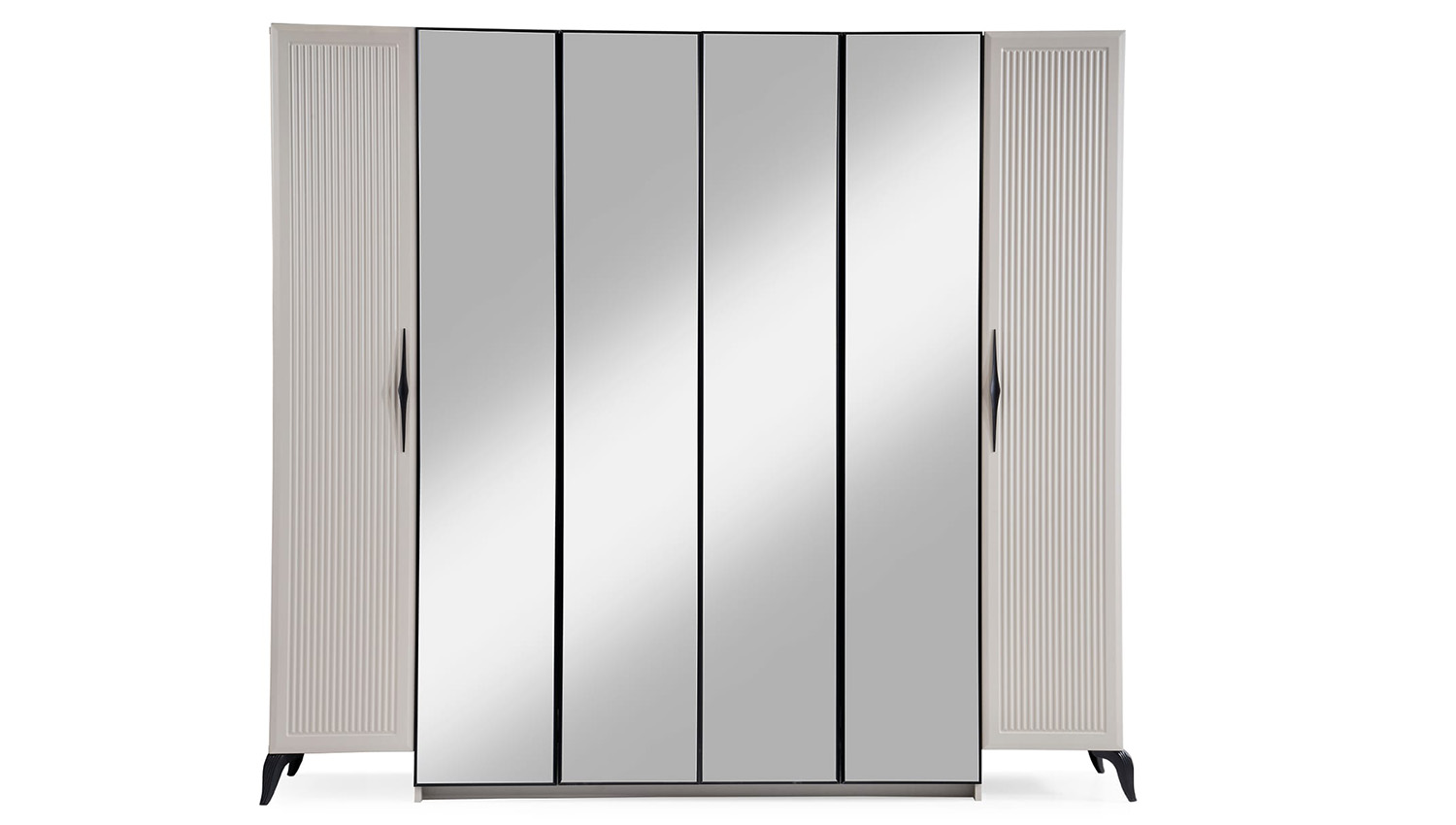 Akordiyon 6 Kapılı Dolap