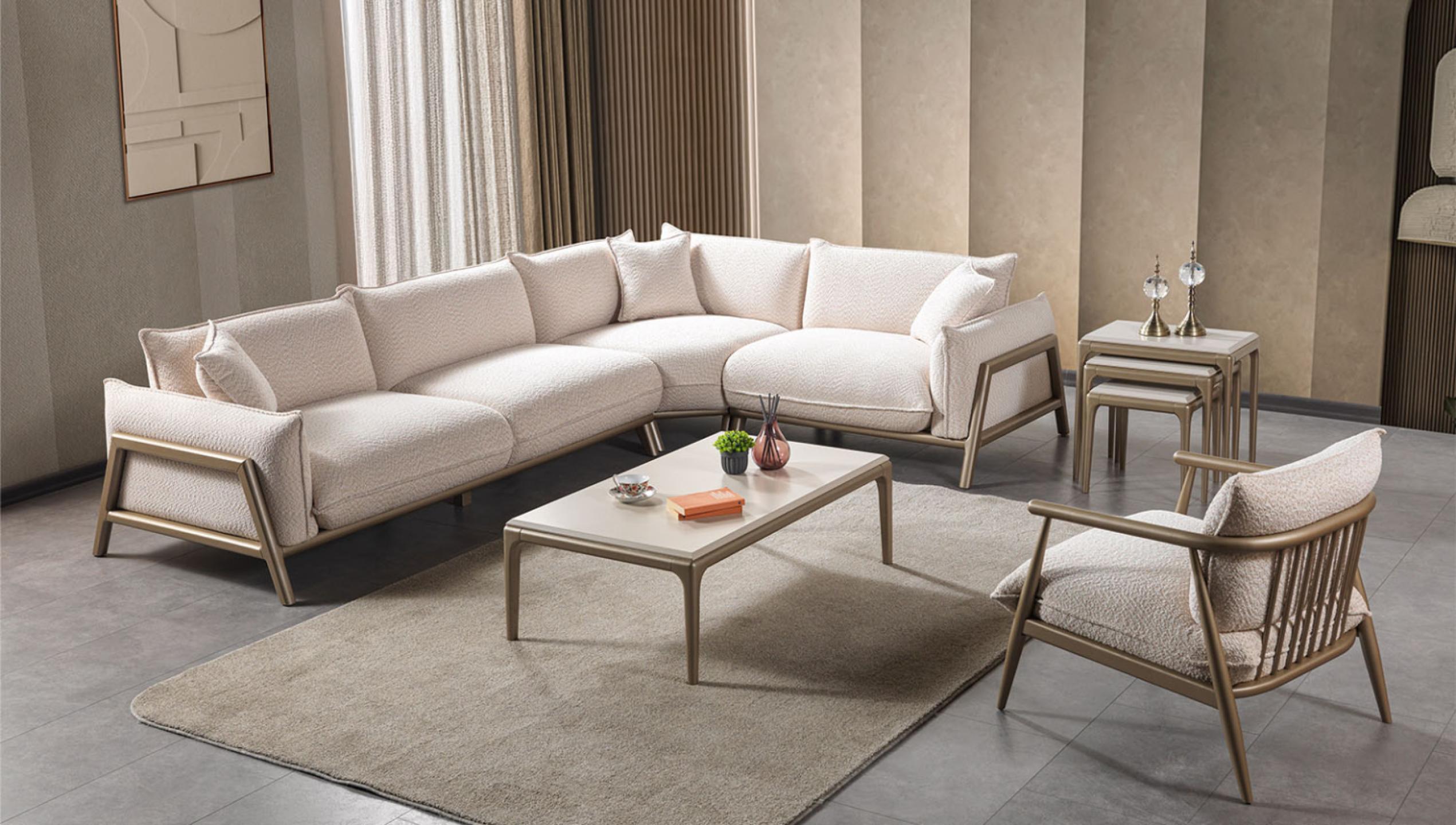 Atlas Köşe Koltuk Takımı  - Resim 1