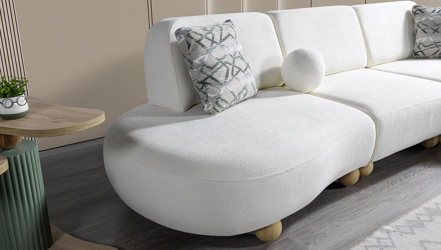 Houston Köşe 100'lük Modül (Kolsuz)