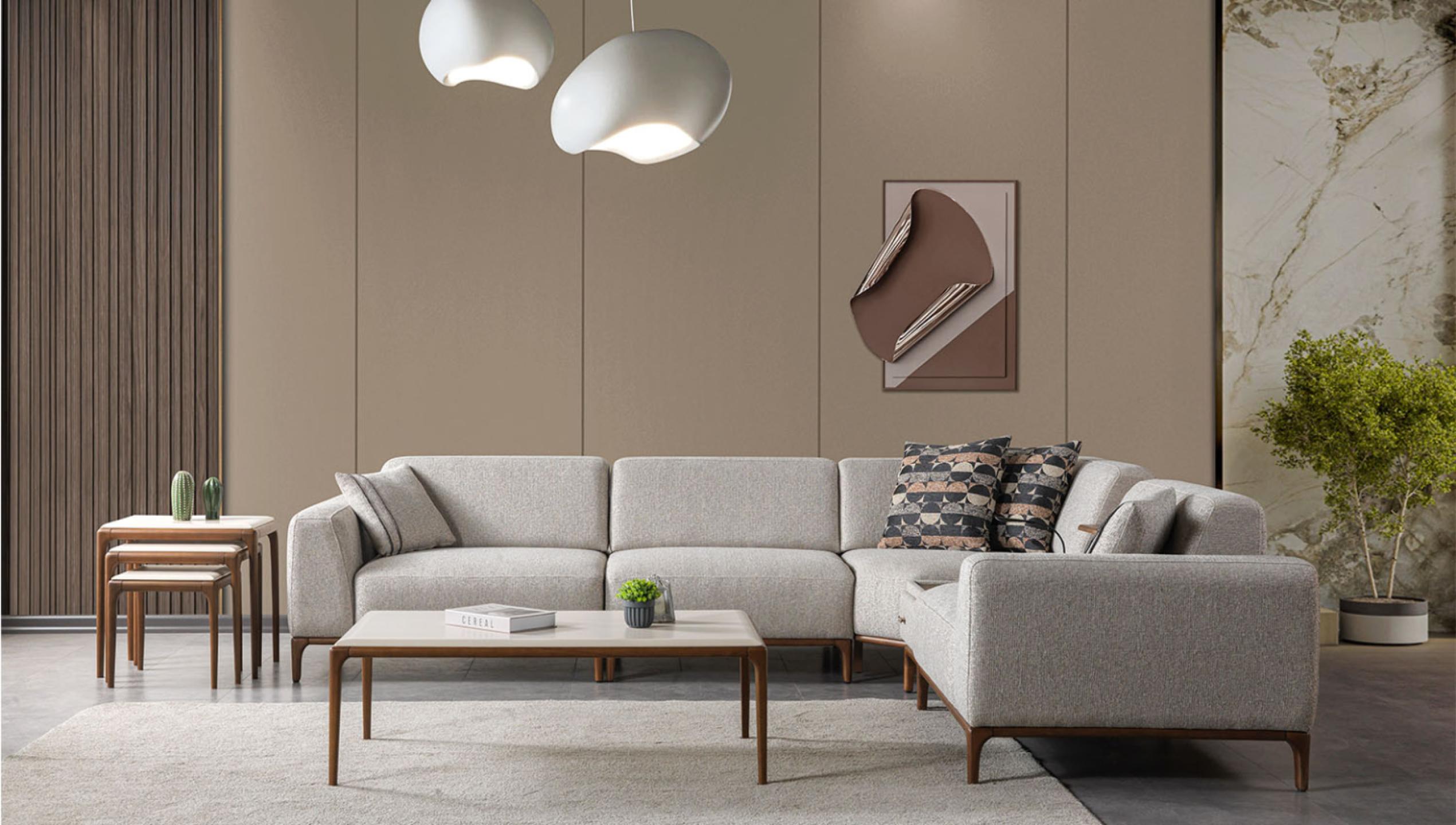 İnci Köşe Koltuk Takımı - Resim 2