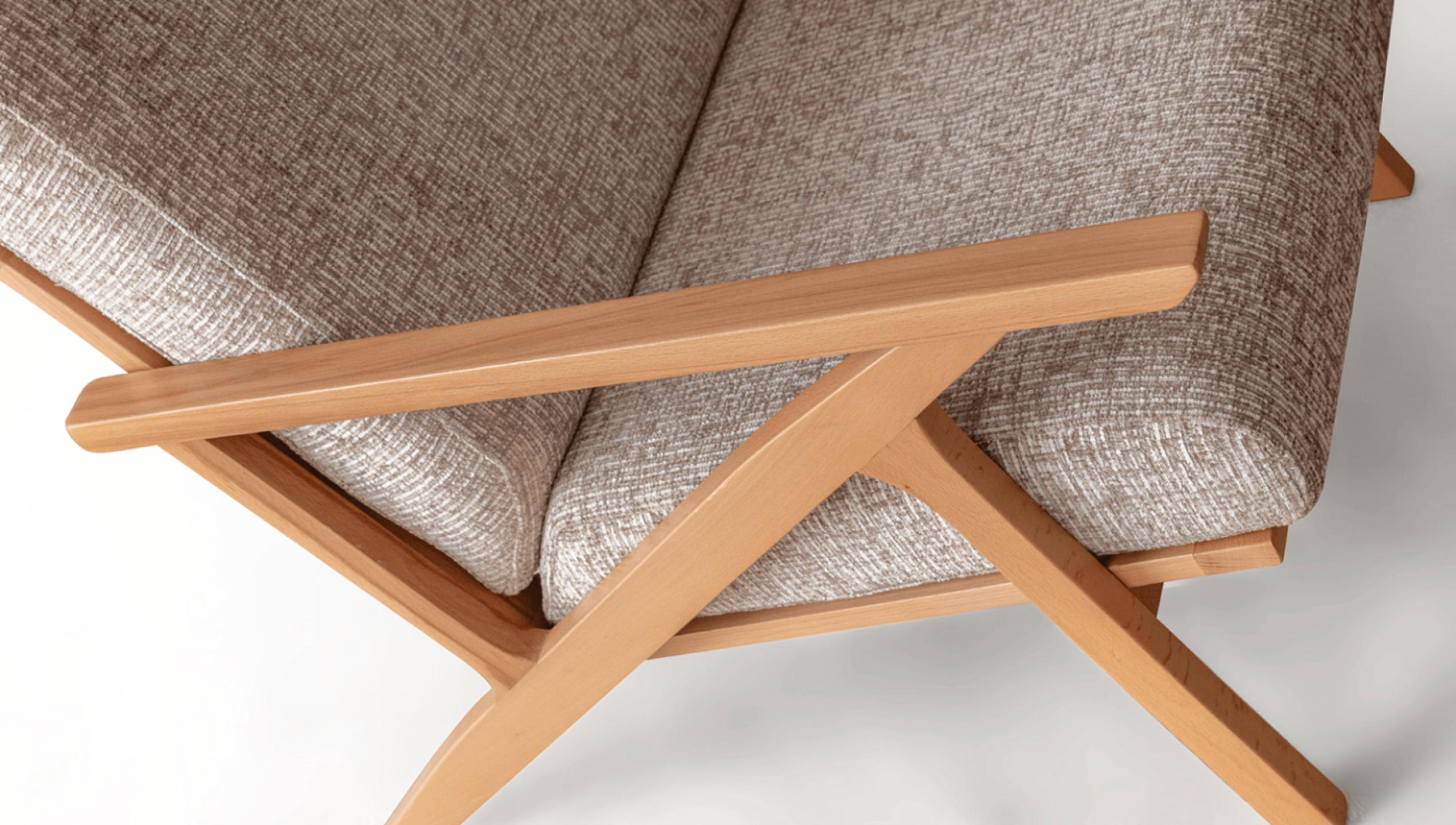 Pandora Ahşap Berjer - Resim 2